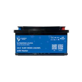 *❄️Podsedadlová / podsedačková LiFePO4 baterie 12,8V 180Ah 2304Wh Ultimatron – Smart BMS, vyhřívání, do auta, karavanu i lodě