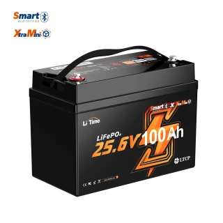 *LiTime LiFePO4 baterie 24V 100Ah Xtra Mini BLUETOOTH